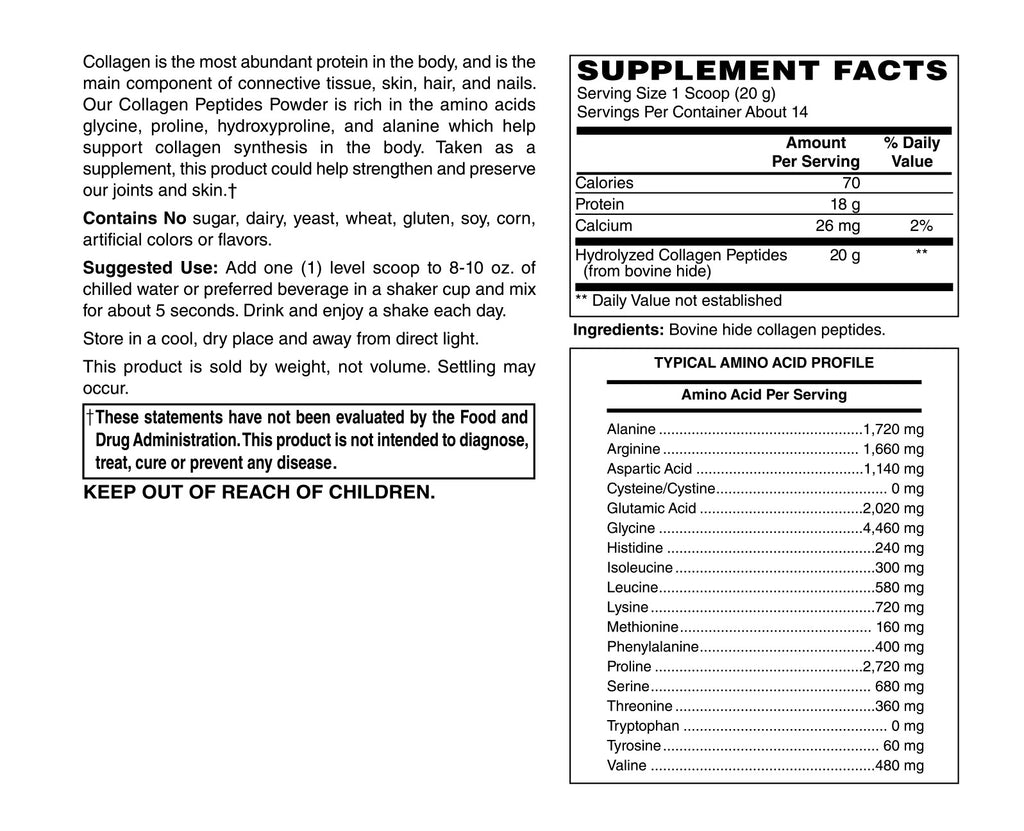 Collagen Peptides Powder