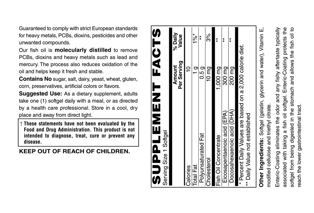 Super Omega-3, EPA + DHA