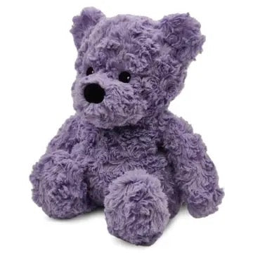 Warmies Purple Curly Bear
