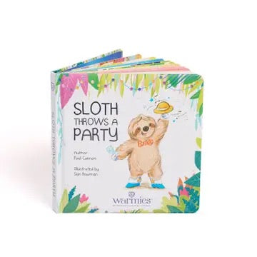 Warmies Sloth Book 