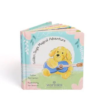 Warmies Golden Dog Book