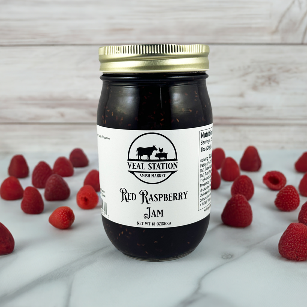 Amish Made Raspberry Jam