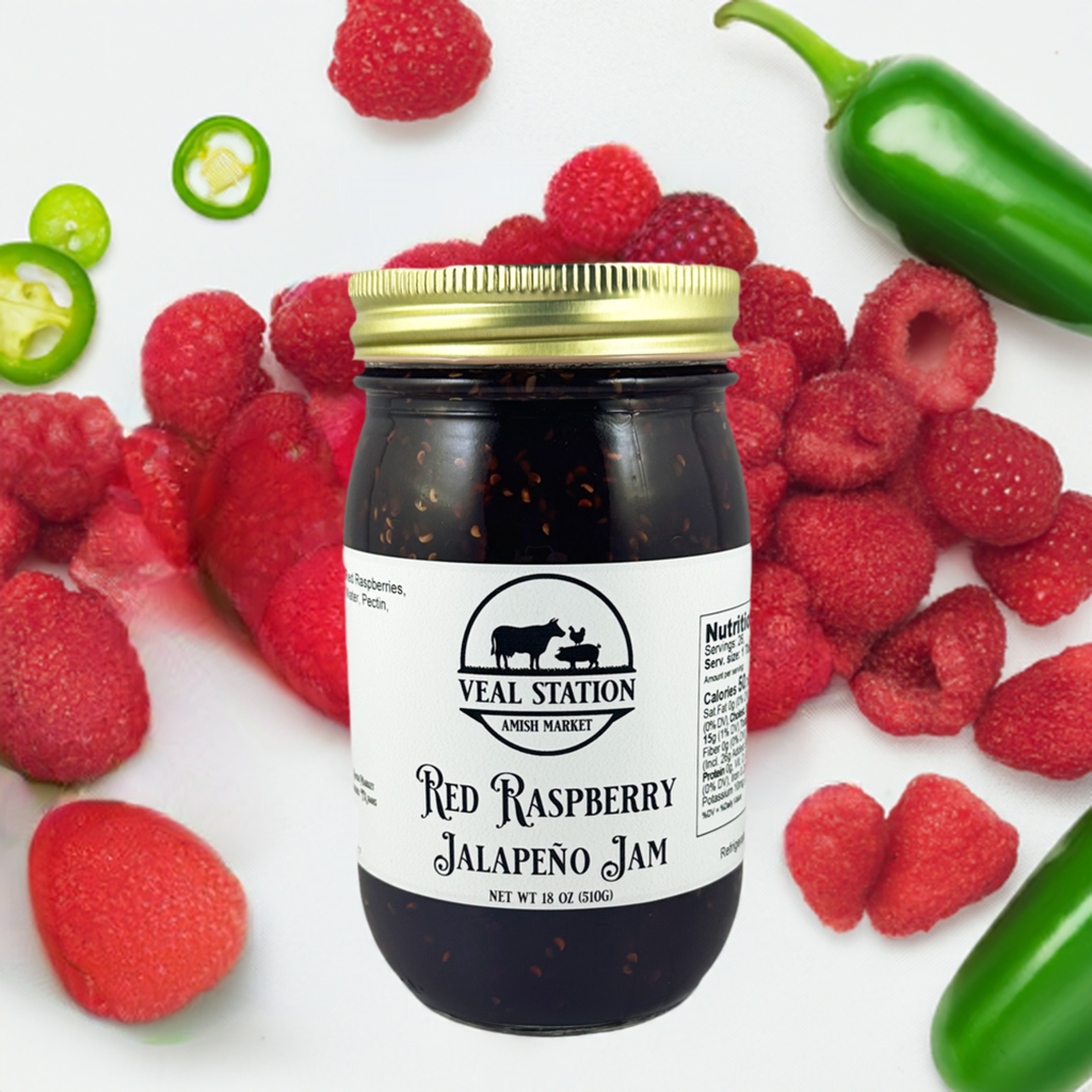 Amish Made Raspberry Jalapeno Jam