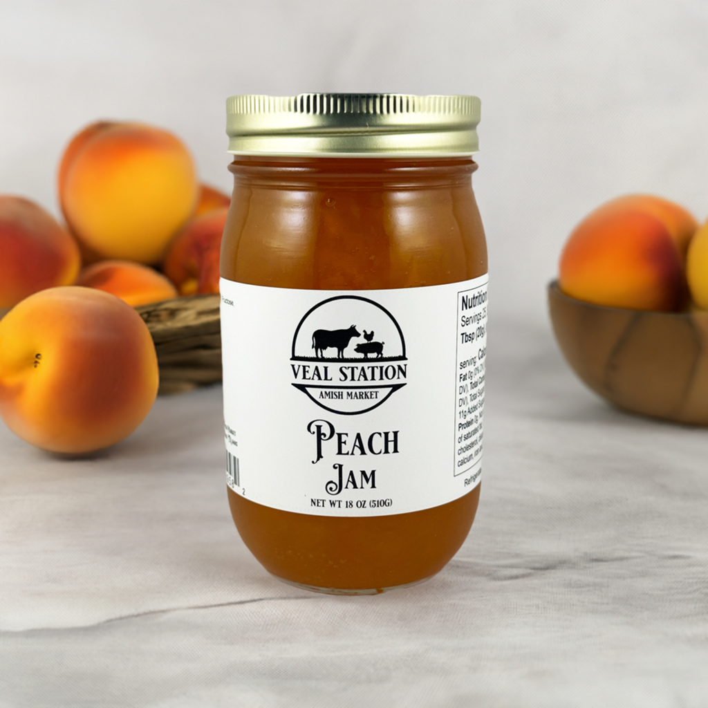 Amish Made Peach Jam