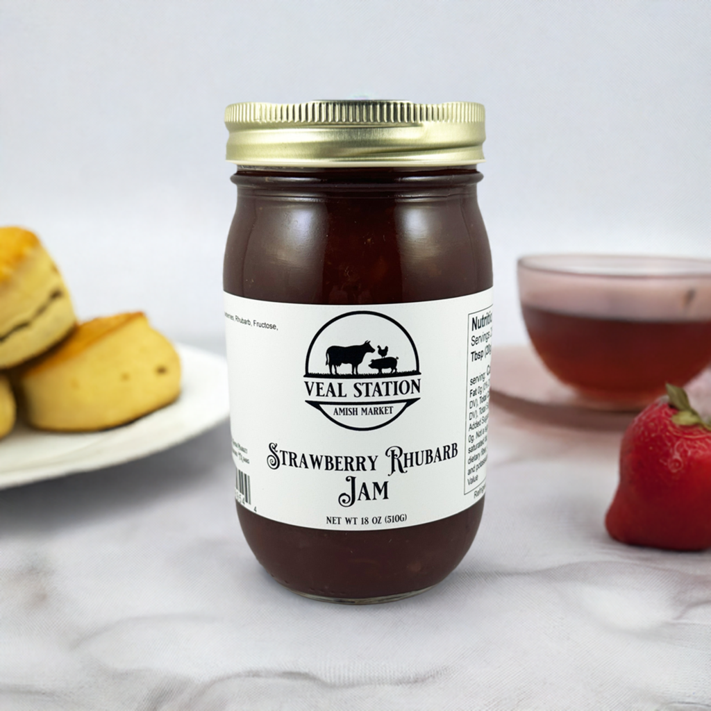 Amish Made Strawberry Rhubarb Jam